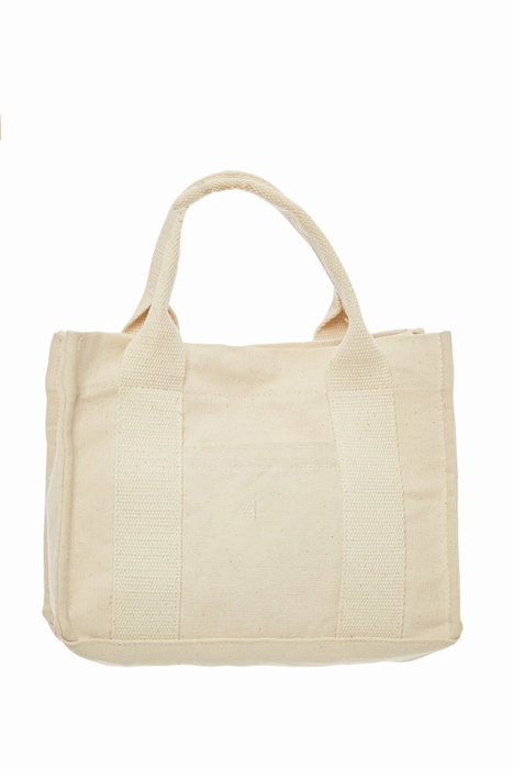 Zoozie Bags Bolso Tote de Lona Crema Zoozie Bags Bolso Tote de Lona Crema